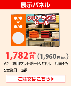 展示パネル